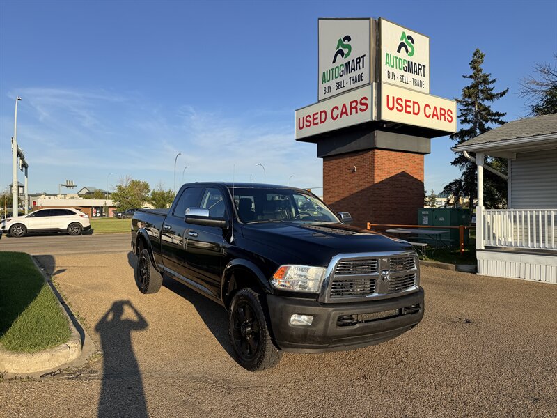 Black 2012 RAM 3500 Pickup Truck Four-Wheel Drive Automatic