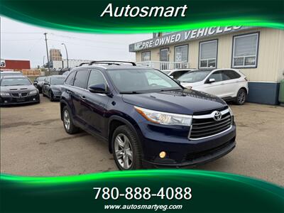 2015 Toyota Highlander Limited ONE OWNER - Photo 1 - Edmonton, AB T5L 1A4