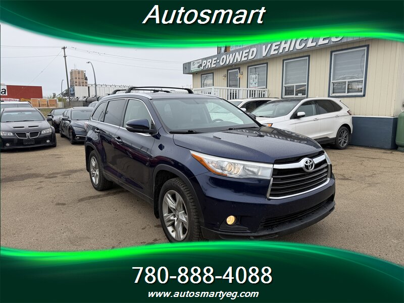 2015 Toyota Highlander Limited  ONE OWNER - Photo 1 - Edmonton, AB T5L 1A4