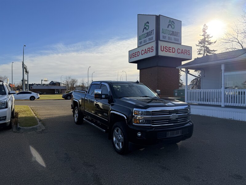 Black 2015 Chevrolet Silverado 3500HD Pickup Truck Four-Wheel Drive Automatic