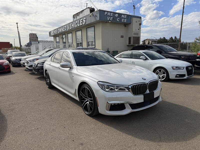 White 2016 BMW 7 Series 750i xDrive AWD Sedan All-Wheel Drive 8-Speed Automatic