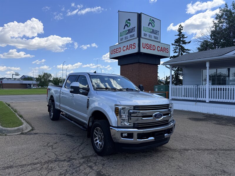 Silver 2019 Ford F-350 Super Duty Pickup Truck Four-Wheel Drive Automatic