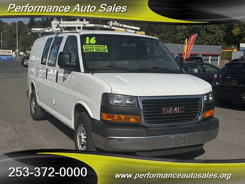 2016 GMC Savana Cargo Work Van