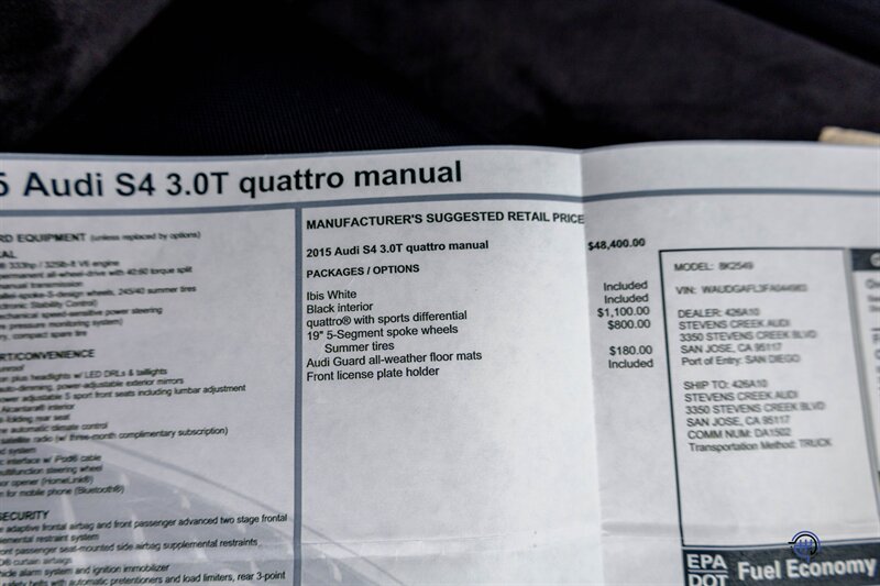 2015 Audi S4 3.0T quattro Premium Plus  APR Dual Pulley - Photo 56 - Wyomissing, PA 19610