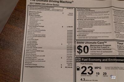 2017 BMW 340i xDrive  Manual - Photo 70 - Wyomissing, PA 19610