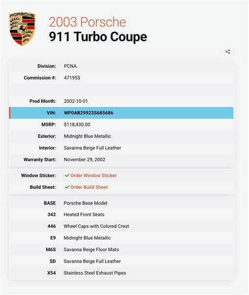 2003 Porsche 911 Turbo - Photo 4 - Wyomissing, PA 19610