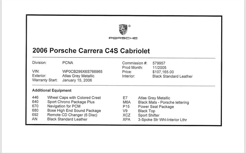 2006 Porsche 911 Carrera 4S Cabriolet   - Photo 66 - Wyomissing, PA 19610
