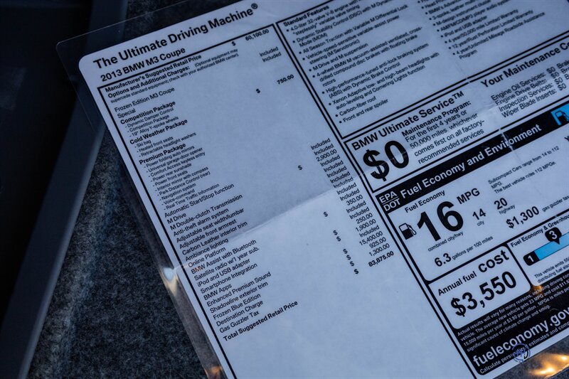 2013 BMW M3 Competition  Frozen Edition - Photo 64 - Wyomissing, PA 19610