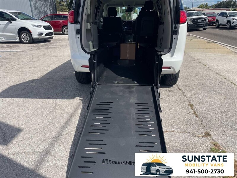 2023 Chrysler Voyager L Wheelchair Van  BraunAbility Manual Rear Entry
