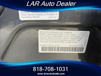 2012 Volkswagen CC R-Line PZEV   - Photo 13 - Reseda, CA 91335