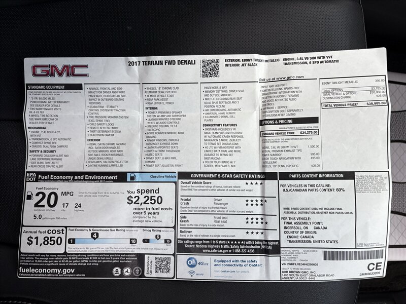 2017 GMC Terrain Denali - Photo 50 - Lecanto, FL 34461