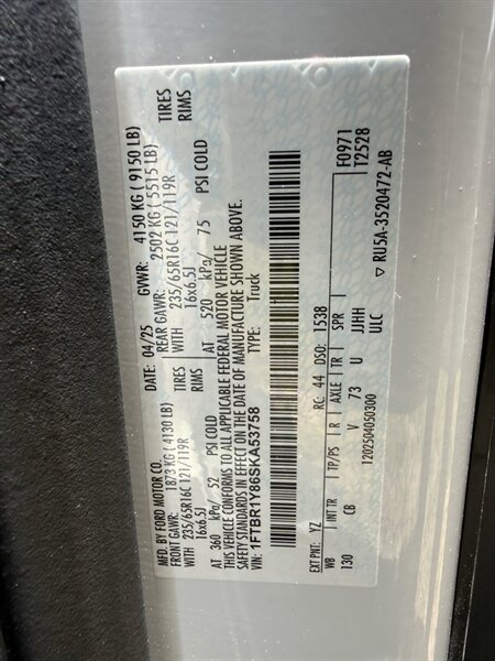 2025 Ford Transit 250 Low Roof - Photo 33 - Lecanto, FL 34461