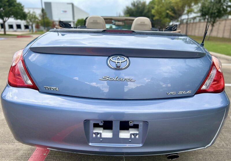2006 Toyota TOYOTA CAMRY SOLARA SLE V6 CONVERTBLE 52 SERVICE RECORDS   - Photo 18 - Stafford, TX 77477