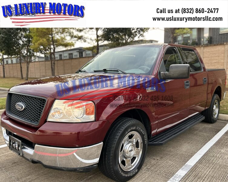 2004 Ford FORD F-150 CREW CAB XLT 76K LOW MILES 1 OWNER 4.6L V8 F SOHC 16V MINT   - Photo 1 - Stafford, TX 77477