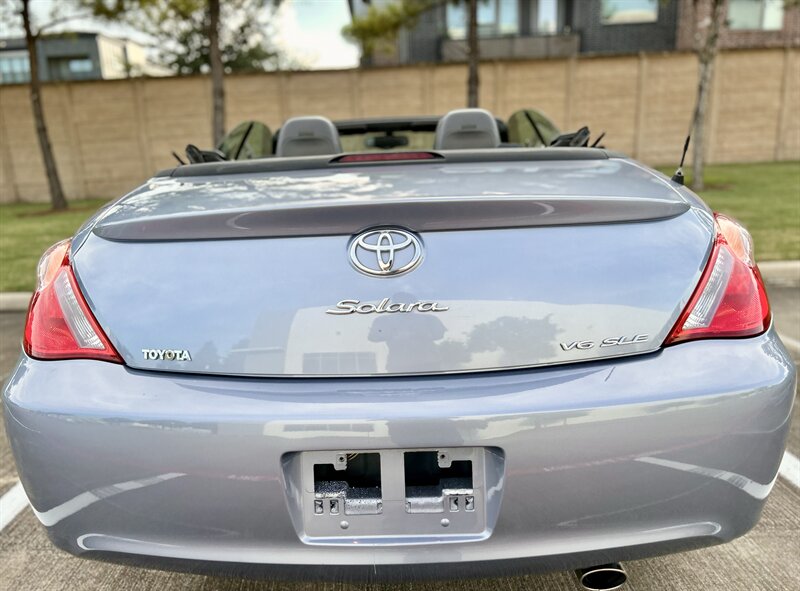 2006 Toyota TOYOTA CAMRY SOLARA SLE CONVERTBLE V6 86K LOW MILES 61 SERVICE RECORDS   - Photo 15 - Stafford, TX 77477