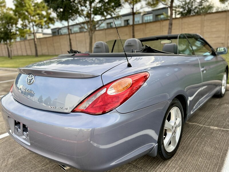 2006 Toyota TOYOTA CAMRY SOLARA SLE CONVERTBLE V6 86K LOW MILES 61 SERVICE RECORDS   - Photo 29 - Stafford, TX 77477