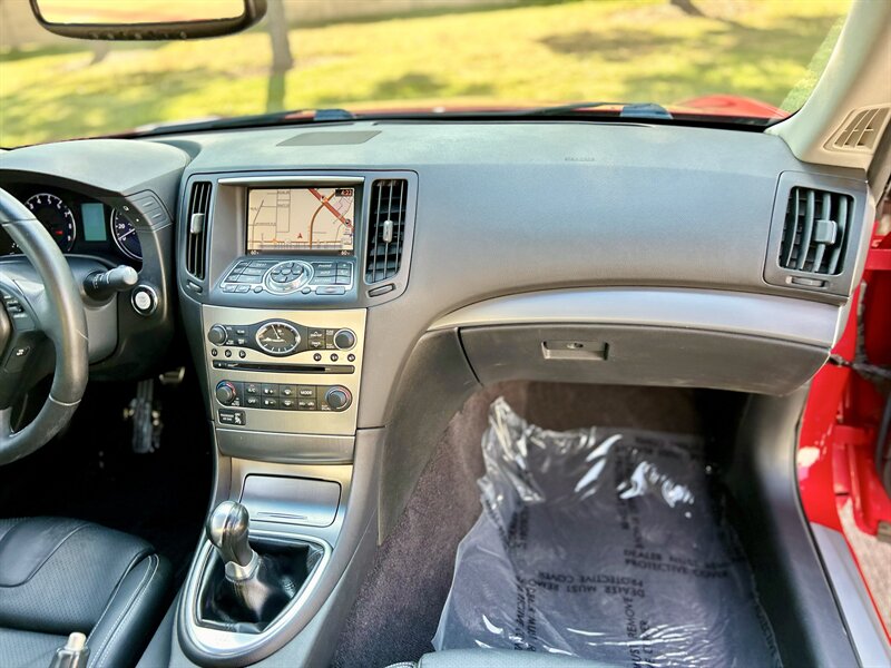 2012 INFINITI INFINITI G37 S JOURNEY 6-SPEED MANUAL COUPE NAVIGAION RARE LOADED   - Photo 51 - Stafford, TX 77477