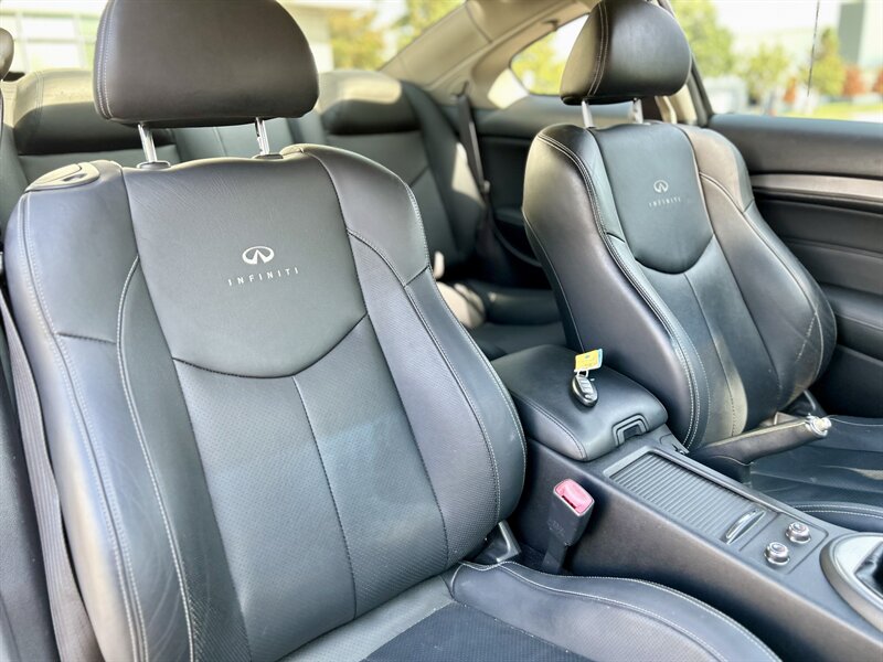 2012 INFINITI INFINITI G37 S JOURNEY 6-SPEED MANUAL COUPE NAVIGAION RARE LOADED   - Photo 41 - Stafford, TX 77477