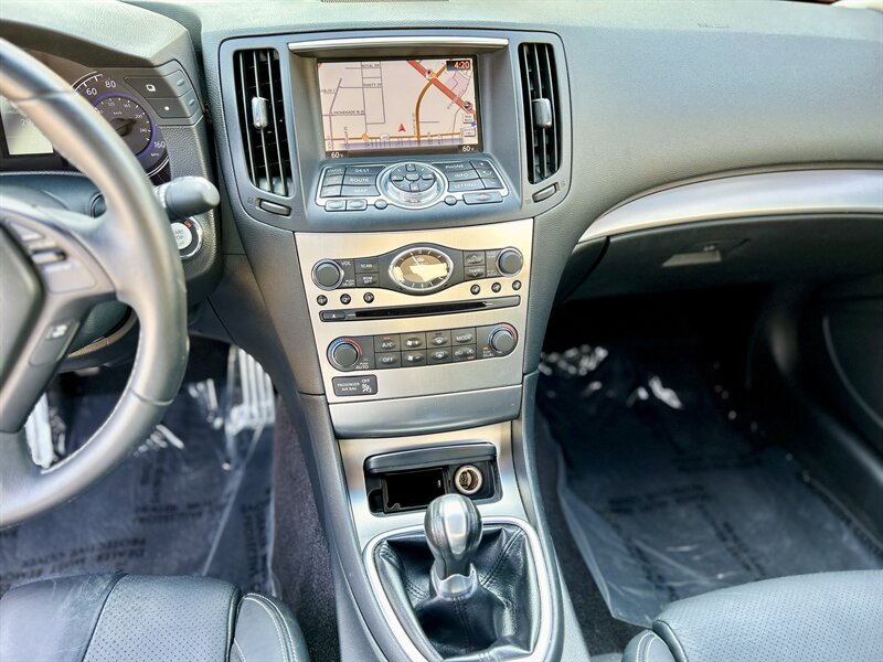 2012 INFINITI INFINITI G37 S JOURNEY 6-SPEED MANUAL COUPE NAVIGAION RARE LOADED   - Photo 52 - Stafford, TX 77477
