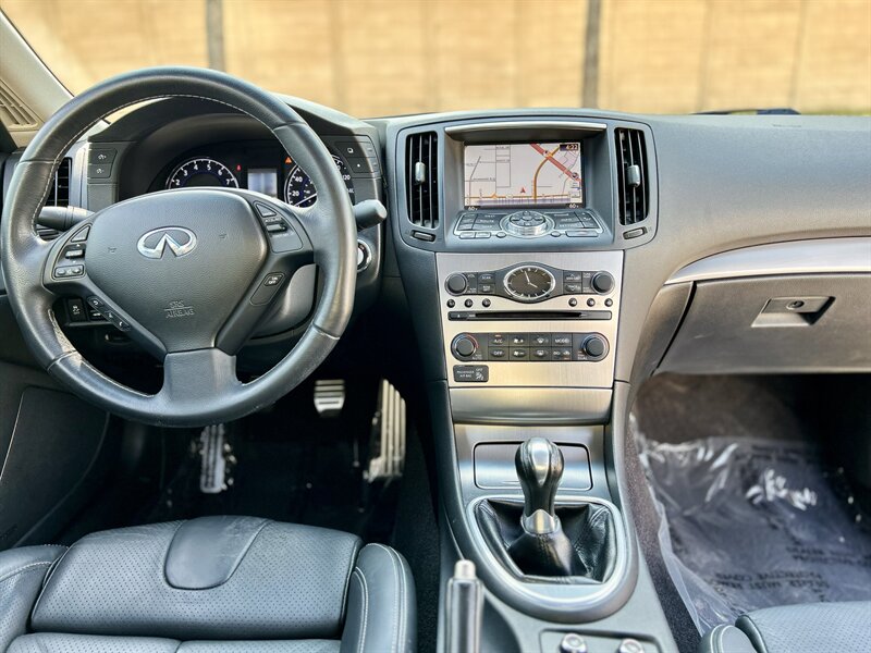 2012 INFINITI INFINITI G37 S JOURNEY 6-SPEED MANUAL COUPE NAVIGAION RARE LOADED   - Photo 62 - Stafford, TX 77477