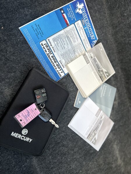 2008 Mercury MERCURY GRAND MARQUIS LS LEATHER WOOD CRUISE CONTROL 88K LOW MILES   - Photo 77 - Stafford, TX 77477