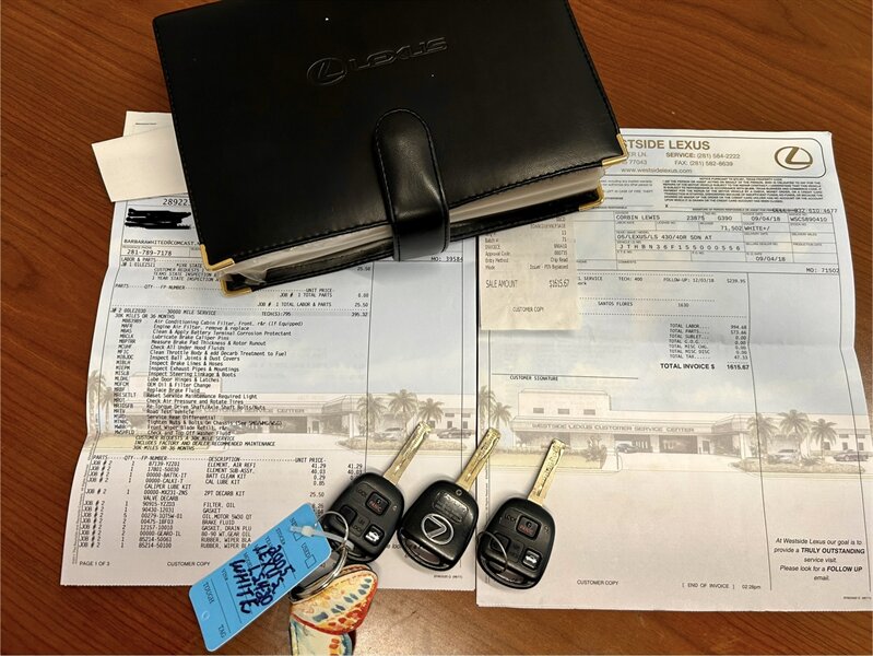 2005 Lexus LEXUS LS 430 NAVIGATION LEATHER HEAT/COOL SEAT FOG LIGHTS GRANDMA CAR   - Photo 2 - Stafford, TX 77477