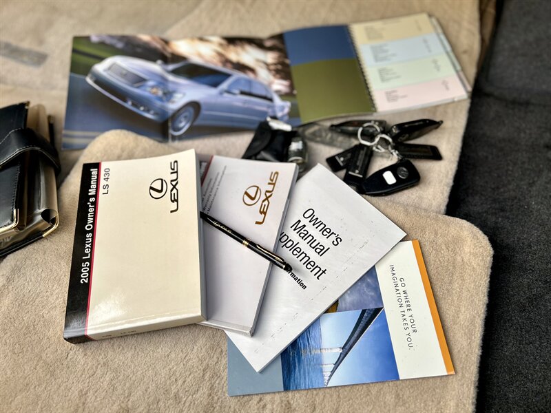 2005 Lexus LEXUS LS 430 SUNROOF LEATHER HEAT/COOL SEAT XENON FOG LIGHTS 3 KEYS   - Photo 91 - Stafford, TX 77477