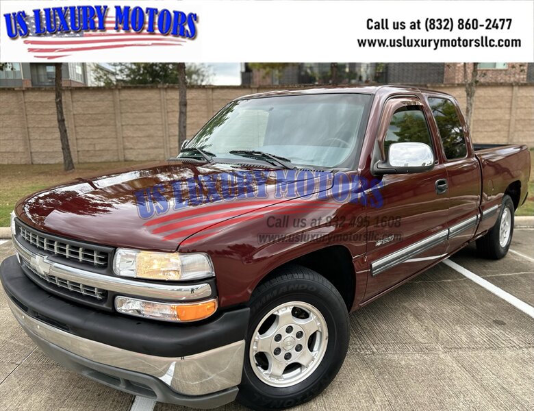 2002 Chevrolet CHEVROLET SILVERADO 1500 LS EXTENDED CAB V8 CLEAN & SHARP OLD TRUCK   - Photo 1 - Stafford, TX 77477