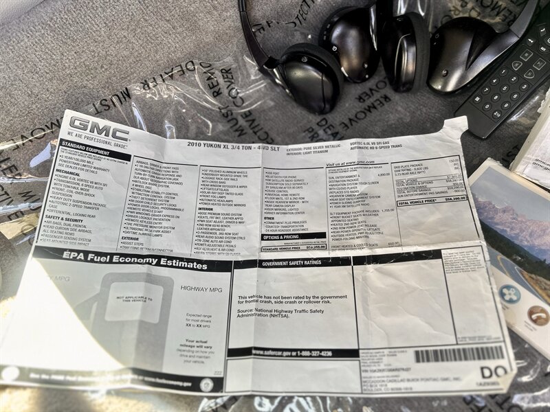 2010 GMC YUKON XL 2500 4X4 SLT 3/4 TON 4WD NAV DVD YOUTUBE VIDEO CALL 832 860 2477   - Photo 76 - Stafford, TX 77477