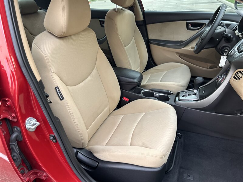 2013 Hyundai HYUNDAI ELANTRA GLS 93K MILES FOG LIGHTS ALLOY WHEELS   - Photo 40 - Stafford, TX 77477