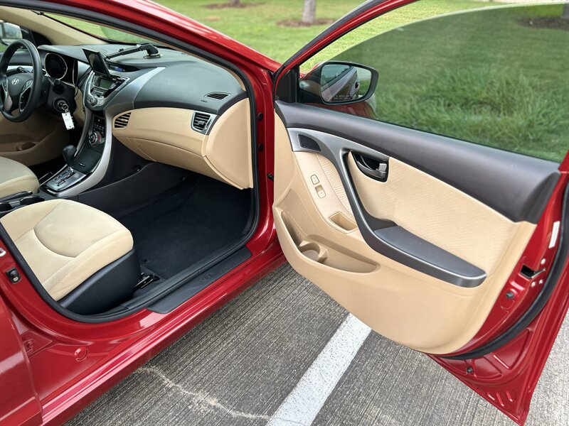 2013 Hyundai HYUNDAI ELANTRA GLS 93K MILES FOG LIGHTS ALLOY WHEELS   - Photo 38 - Stafford, TX 77477