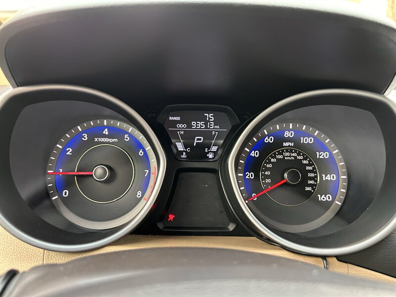 2013 Hyundai HYUNDAI ELANTRA GLS 93K MILES FOG LIGHTS ALLOY WHEELS   - Photo 47 - Stafford, TX 77477