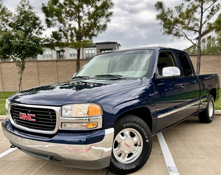 2002 GMC GMC SIERRA SLE 5.3L EXTENDED CAB 98K MILES FRESH PAINT YOUTUBE VIDEO   - Photo 4 - Stafford, TX 77477