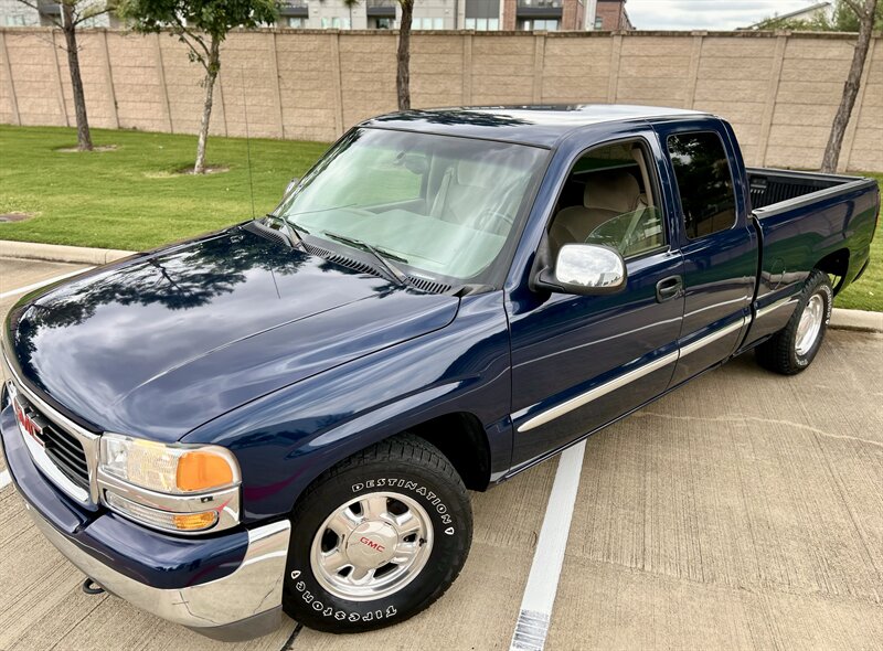 2002 GMC GMC SIERRA SLE 5.3L EXTENDED CAB 98K MILES FRESH PAINT YOUTUBE VIDEO   - Photo 7 - Stafford, TX 77477