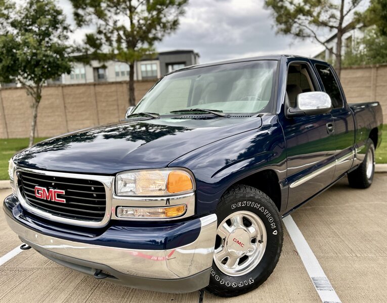 2002 GMC GMC SIERRA SLE 5.3L EXTENDED CAB 98K MILES FRESH PAINT YOUTUBE VIDEO   - Photo 9 - Stafford, TX 77477