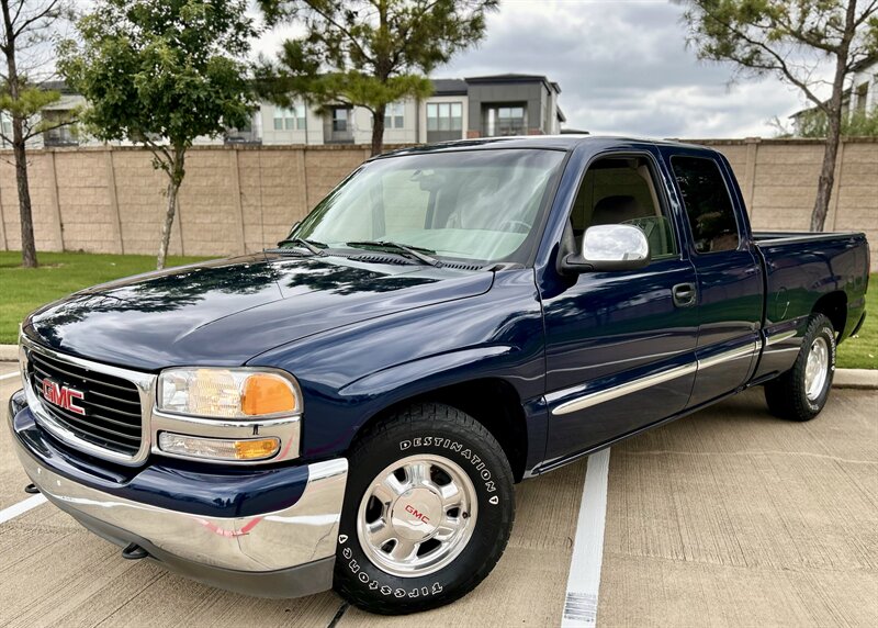 2002 GMC GMC SIERRA SLE 5.3L EXTENDED CAB 98K MILES FRESH PAINT YOUTUBE VIDEO   - Photo 2 - Stafford, TX 77477