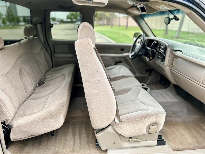 2002 GMC GMC SIERRA SLE 5.3L EXTENDED CAB 98K MILES FRESH PAINT YOUTUBE VIDEO   - Photo 47 - Stafford, TX 77477
