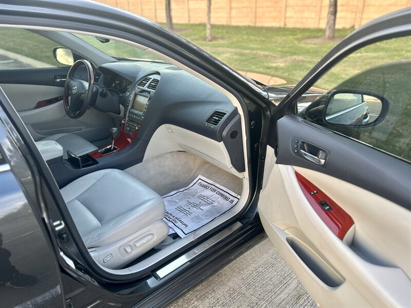 2008 Lexus LEXUS ES 350 NAVIGATION SUN LEATHER HEAT/COOL SEAT KEYLESS YOUTUBE VIDEO   - Photo 57 - Stafford, TX 77477