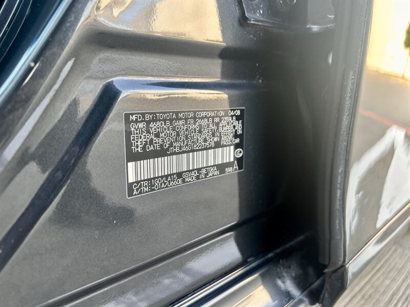 2008 Lexus LEXUS ES 350 NAVIGATION SUN LEATHER HEAT/COOL SEAT KEYLESS YOUTUBE VIDEO   - Photo 50 - Stafford, TX 77477