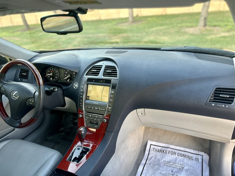 2008 Lexus LEXUS ES 350 NAVIGATION SUN LEATHER HEAT/COOL SEAT KEYLESS YOUTUBE VIDEO   - Photo 40 - Stafford, TX 77477