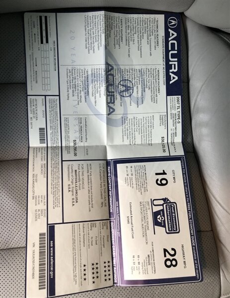 2007 Acura ACURA TL TYPE-S Type-S  LEATHER NAV ROOF FOG LIGHTS 72K LOW MILES YOUTUBE VIDEO - Photo 93 - Stafford, TX 77477