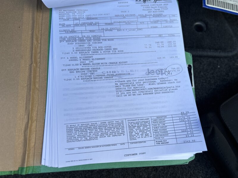 2007 Chrysler CHRYSLER 300C HEMI LEATHER WOOD STEERING WALK-AROUND YOUTUBE VIDEO   - Photo 97 - Stafford, TX 77477