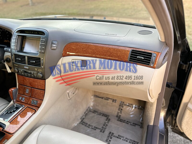 2006 Lexus LEXUS LS 430 NAVIGATION LEATHER HEAT/COOL SEAT XENON FOG LIGHT BOOKS   - Photo 69 - Stafford, TX 77477