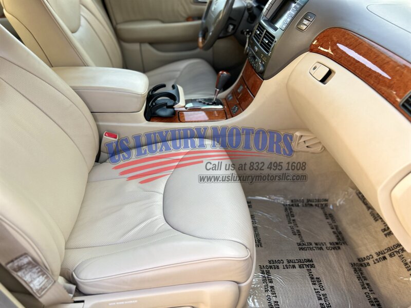 2006 Lexus LEXUS LS 430 NAVIGATION LEATHER HEAT/COOL SEAT XENON FOG LIGHT BOOKS   - Photo 44 - Stafford, TX 77477