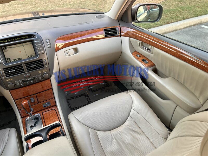 2006 Lexus LEXUS LS 430 NAVIGATION LEATHER HEAT/COOL SEAT XENON FOG LIGHT BOOKS   - Photo 56 - Stafford, TX 77477