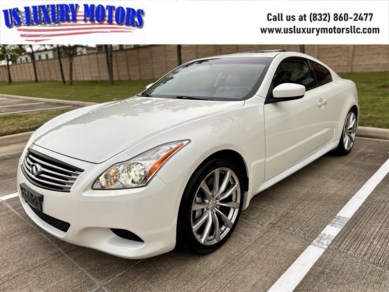 2008 INFINITI INFINITI G37s COUPE BOSE 2 KEYS & BOOKS YOUTUBE VIDEO   - Photo 1 - Stafford, TX 77477