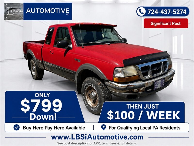 1998 Ford Ranger XLT 2dr XLT   - Photo 1 - Uniontown, PA 15401