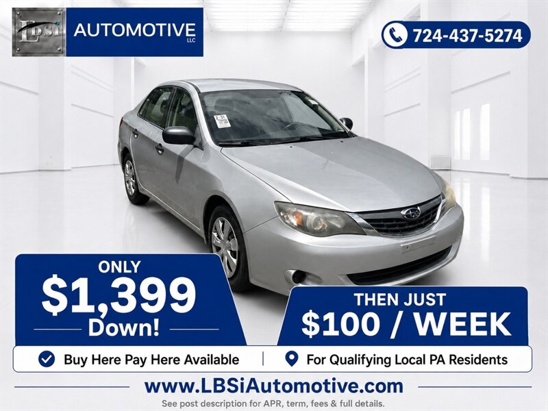 2008 Subaru Impreza 2.5i  