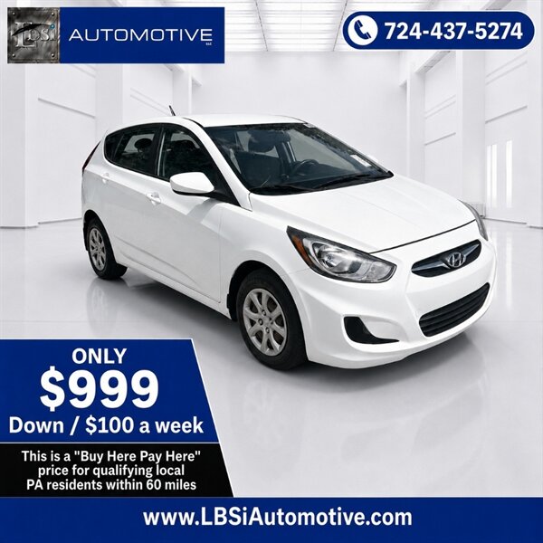 2012 Hyundai ACCENT GS   - Photo 1 - Uniontown, PA 15401