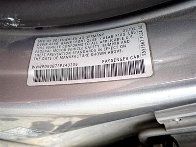 2003 Volkswagen Passat GLS 1.8T   - Photo 50 - Uniontown, PA 15401